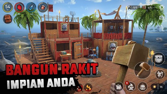 Unduh Raft Survival: Ocean Nomad APK v1.215.4 + MOD (Koin Tidak Terbatas) 5