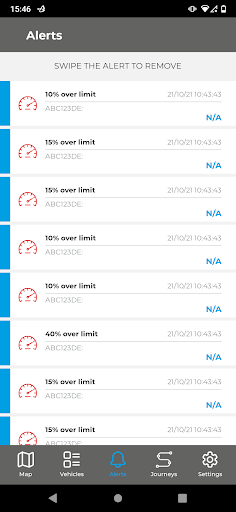Safe Track Asset Screen 2
