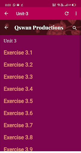 Android application Maths Guide 10th TN screenshort