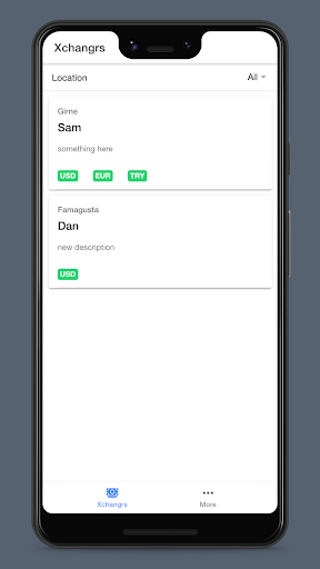 Xchangr: Naira Exchange Cyprus Screen 2