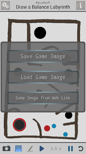 Screenshot of Draw A Balance Labyrinth