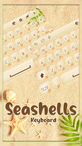 Sea Shells Keyboard Screen 3