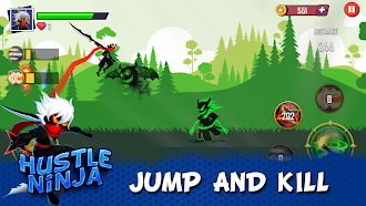 Game screenshot Hustle Ninja - Endless Runner apk download