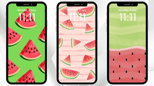Watermelon Aesthetic Wallpaper