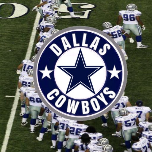 Guess Dallas Cowboys Players logo