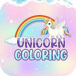 Cover Image of Скачать Unicorn Coloring Games - Unicorn Jigsaw Puzzles 1.2 APK