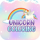 Unicorn Coloring Games - Jigsaw Puzzle Unicorn App icon