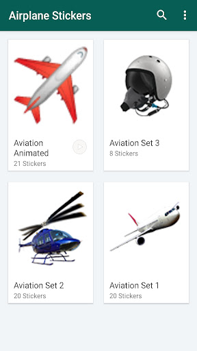 Airplane Stickers Screen 2