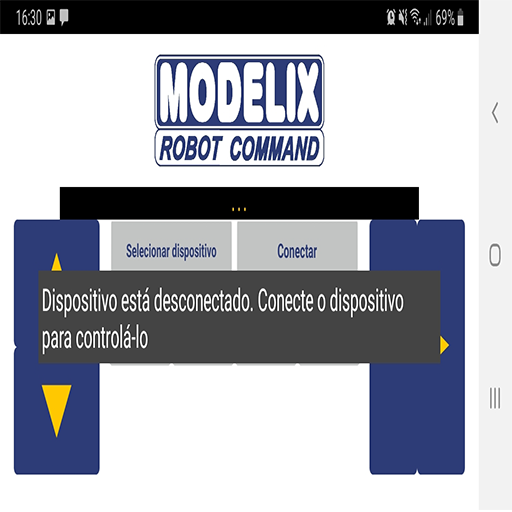 Modelix Robot Command Screen 2