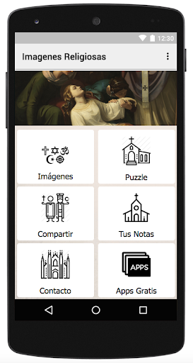 Android application Imagenes Religiosas screenshort