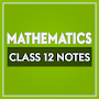 Class 12 Mathematics Notes