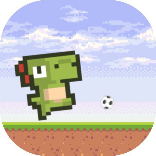 Dino Football - Pixel ball