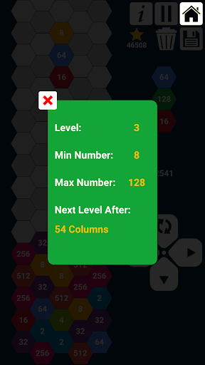 2048 Hexa Columns Plus Drop n Merge