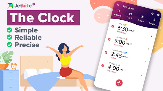 The Clock: Alarm Clock android2mod screenshots 1