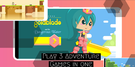 Android application Adventure 3 games - By freewa screenshort