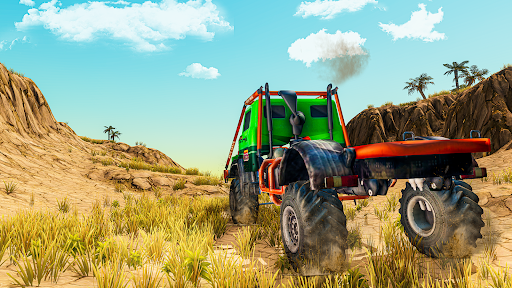 offroad 4x4 rally jeep race 3d Screen 2
