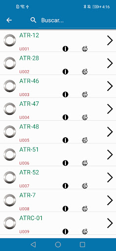 Android application CPR Auditorías screenshort