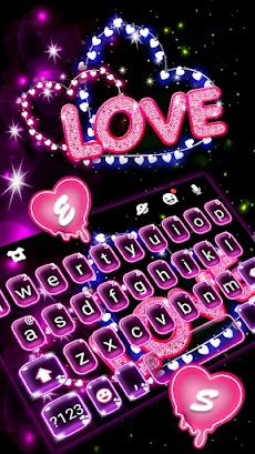 Neon Love キーボードのおすすめ画像2