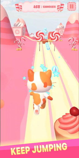 Android application Kitty Run screenshort