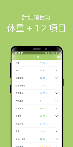 FEELLINE＋ Screen 2