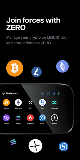 NGRAVE LIQUID - Crypto app Screen 2