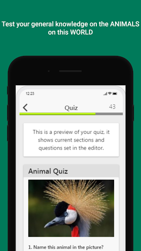 Animals Quiz - Think and Learn Screen 2