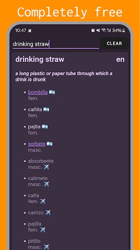 Argentinian Spanish Dictionary