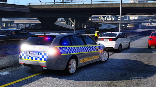 ألعاب قيادة سيارات الشرطة 3D