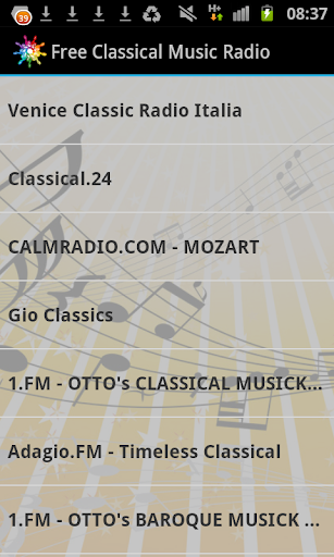 Android application Classic Music Radio Worldwide screenshort