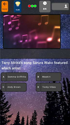 Zimbabwe Song Quiz Screen 3
