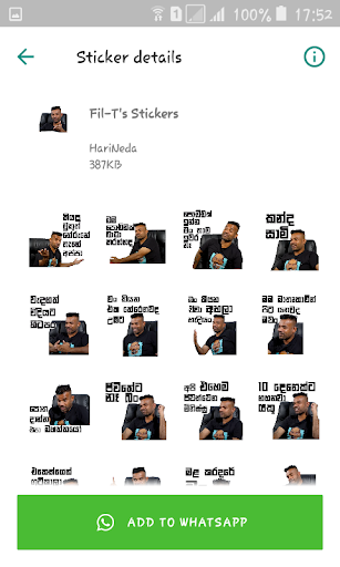 HariNeda Sticker App