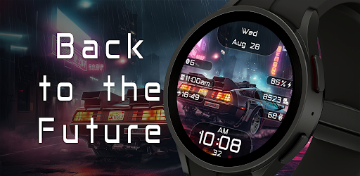 Back to the Future Watch Face