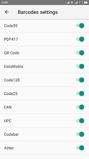 Atalasoft barcoding SDK sample Screen 3