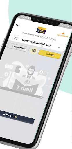 tMail - Temporary Email Screen 3