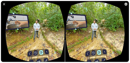 Android application Crea 360 - UNAL screenshort