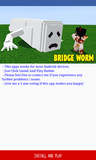 Bridge Worm for Minecraft PE - Screenshot 3