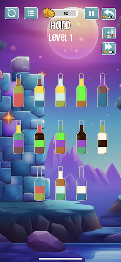 Water Sort Puzzle Game Sorting Screen 3