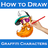 How To Draw Graffiti Character icon
