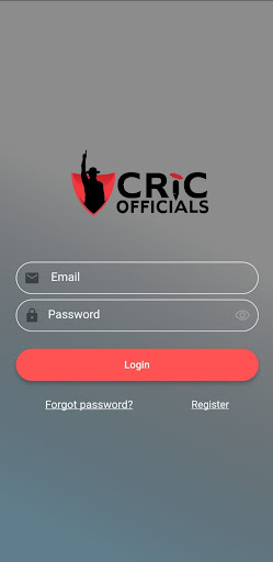 Android application CricOfficials screenshort