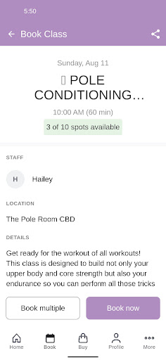 The Pole Room Screen 3