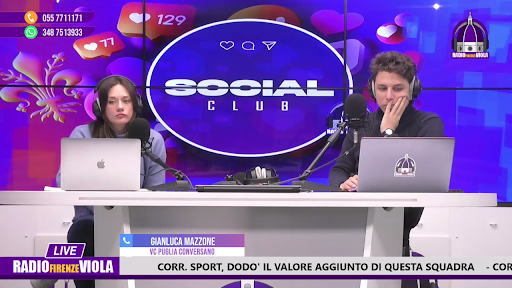 Radio FirenzeViola TV Screen 2