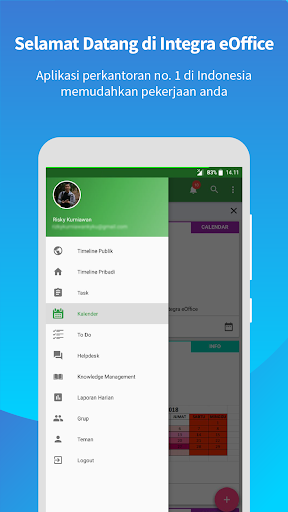 Android application IntegraOffice screenshort