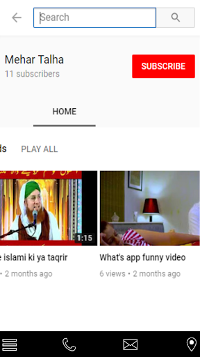 Android application Talha Mehar screenshort