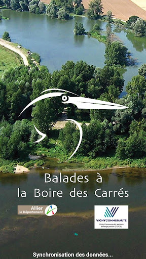 Android application Balades à la Boire des Carrés screenshort