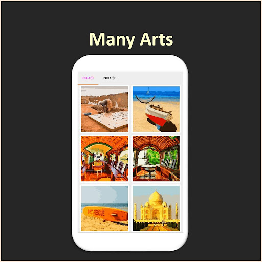 Android application Color by Number - india screenshort