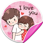 Cover Image of Download Animated Love Stickers for Wha  APK