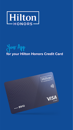 Android application Hilton Honors Credit Card App screenshort