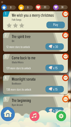 Piano Music Relax Tiles - Screenshot 2
