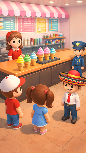 Ice Cream Shop Simulator Game screenshot 2