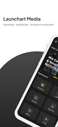 Android application LaunchArts Media screenshort